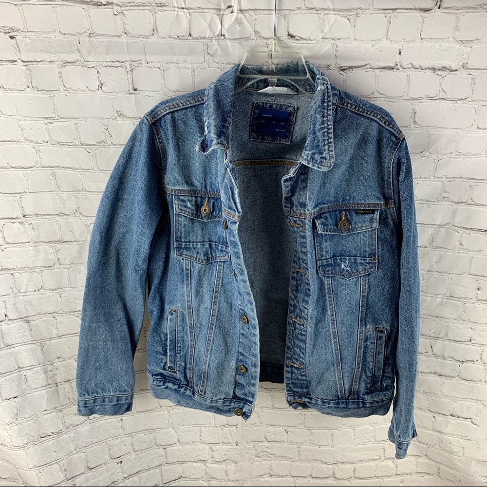 Zara Man Basic Denim Jacket - image 2